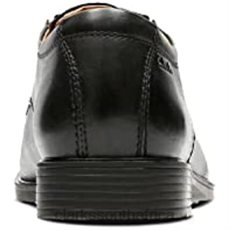 Black Men's Tilden Cap Oxford Clarks 840402244 Men Clarks Black Leather