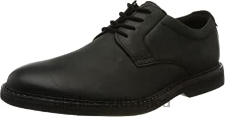 Clarks Black Leather Men's Atticus Ltlace Oxford 84040985 Men Clarks Black Leather