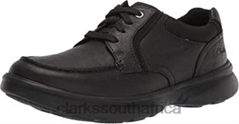 Men's Bradley Vibe Oxford Clarks Black Tumbled Leather 840401917 Men Clarks Black Tumbled Leather