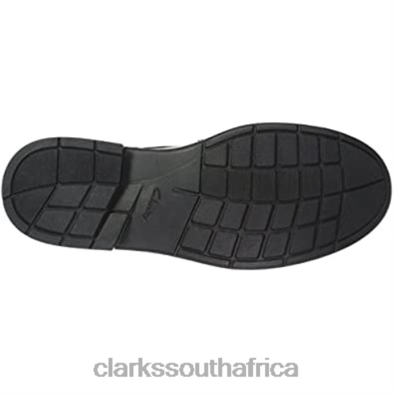 Men's Gadson Plaoxford Clarks Black Leather 840402333 Men Clarks Black Leather