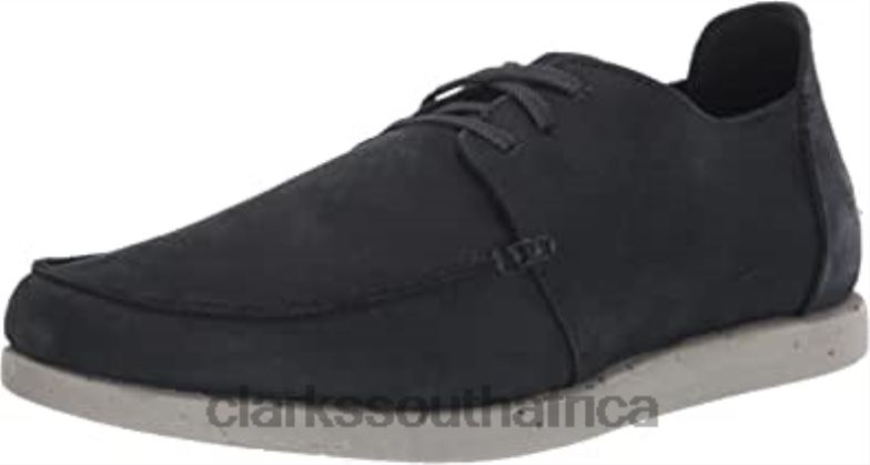 Navy Nubuck Clarks Men's Shacre Lite Low Oxford 84040448 Men Clarks Navy Nubuck