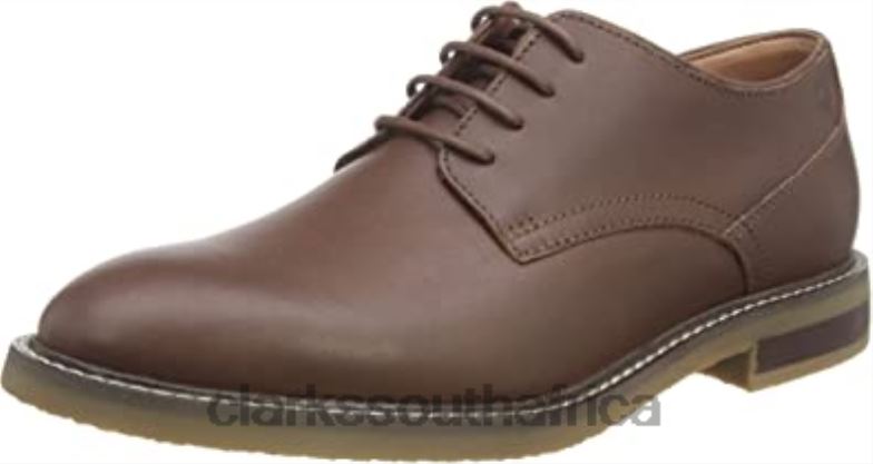 Tan Leather Men's Jaxen Low Oxford Clarks 840402684 Men Clarks Tan Leather