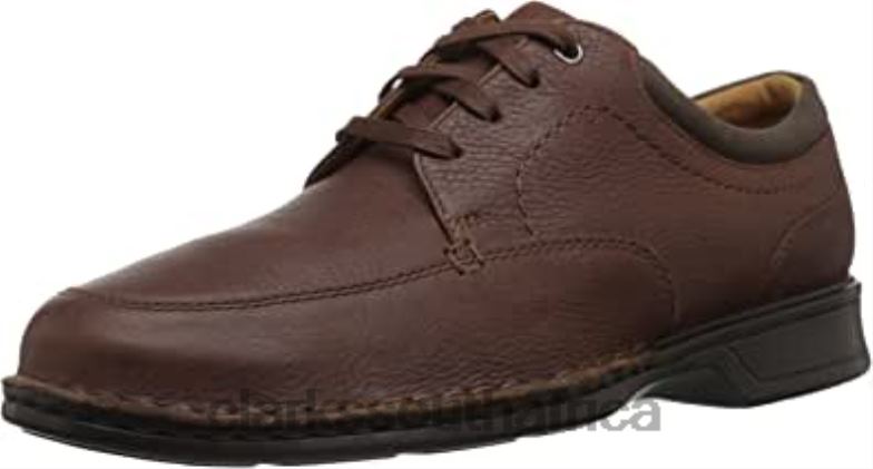 Tobacco Leather Clarks Men's Northam Pace Oxford 840402411 Men Clarks Tobacco Leather