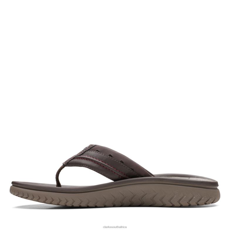 Brown Clarks Wesley Post 840403456 Men Clarks Brown