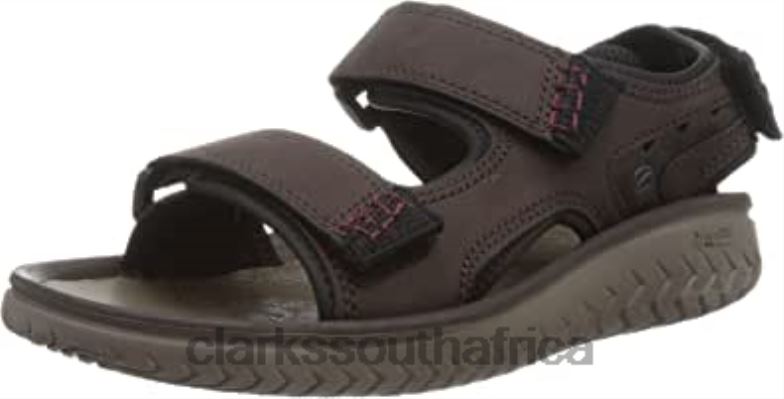 Men's Wesley Bay Sandal Clarks Brown 84040861 Men Clarks Brown