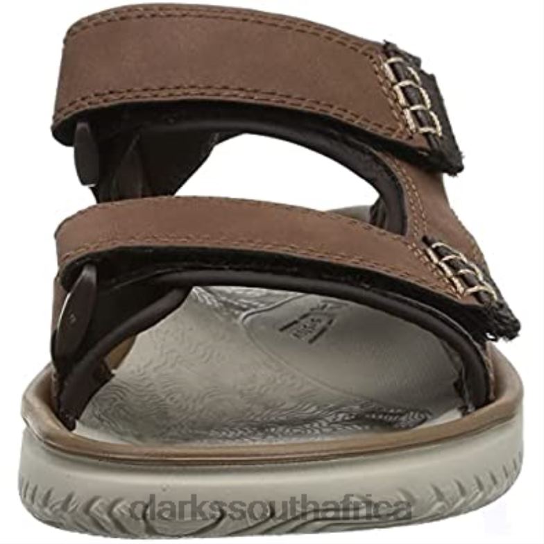 Tan Men's Wesley Bay Sandal Clarks 84040996 Men Clarks Tan