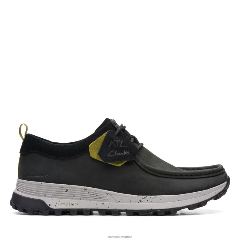 Black Nubuck Clarks Atl Trek Wally 840403555 Men Clarks Black Nubuck