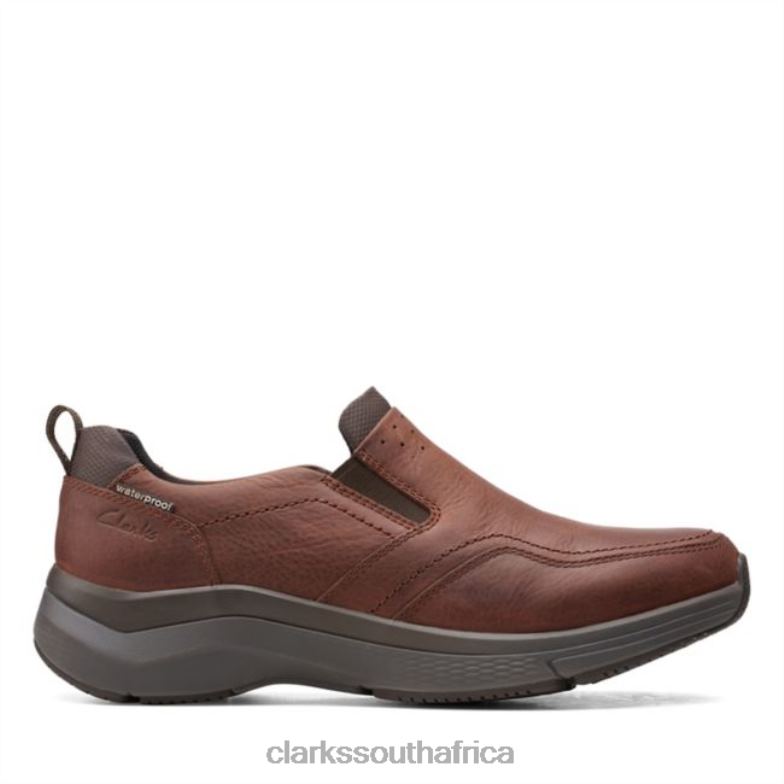 Brown Oily Clarks Wave 20 Edge Brown Oily 840406731 Men Clarks Brown Oily