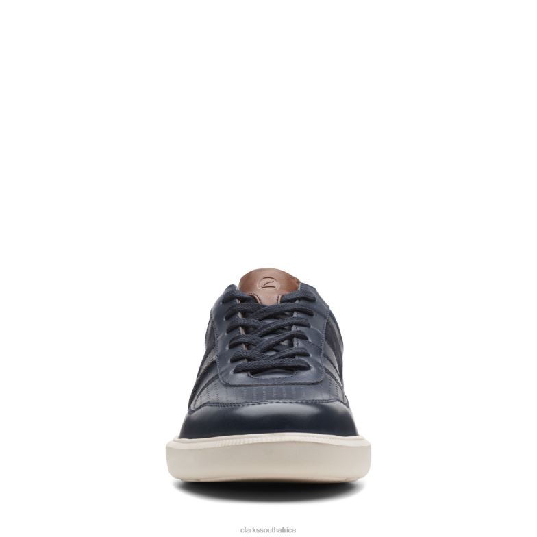 Clarks Cambro Race Navy Combi 840403458 Men Clarks Navy Combi