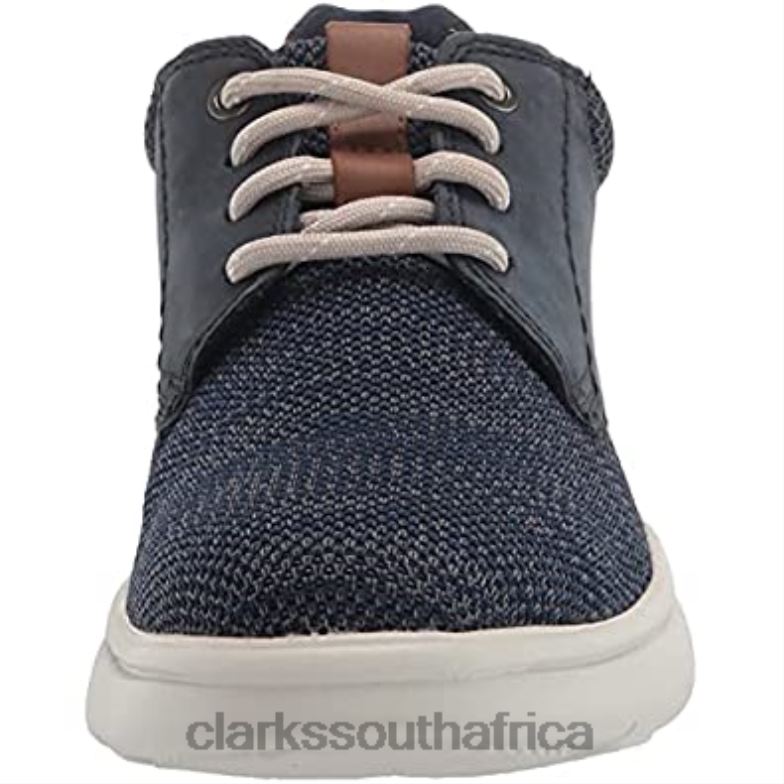 Clarks Men's Bradley Lane Sneaker Navy Knit 840402274 Men Clarks Navy Knit