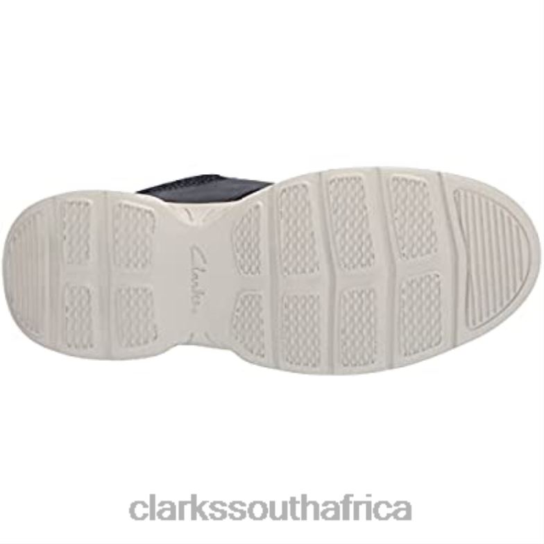 Clarks Men's Bradley Lane Sneaker Navy Knit 840402274 Men Clarks Navy Knit