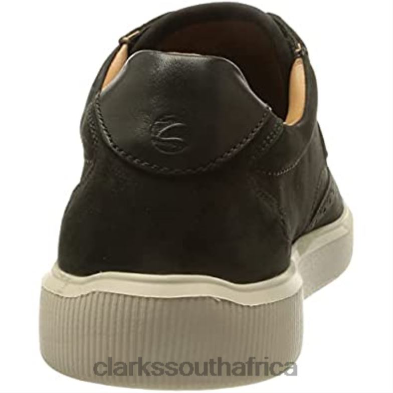Clarks Men's Cambro Wing Sneaker Black Nubuck 84040930 Men Clarks Black Nubuck