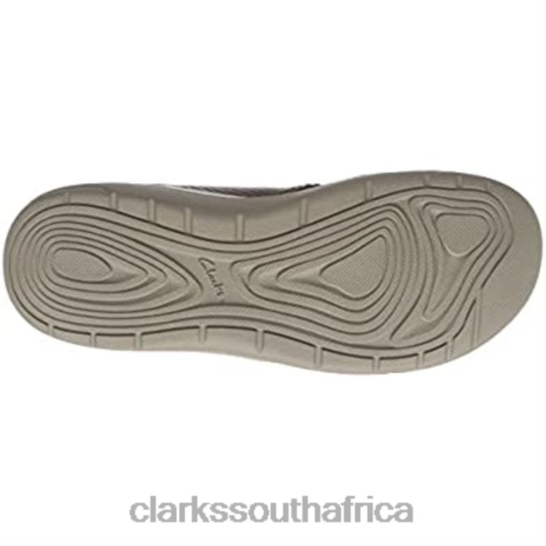 Clarks Men's Driftway Mid Sneaker Dark Tan Lea 840401594 Men Clarks Dark Tan Lea