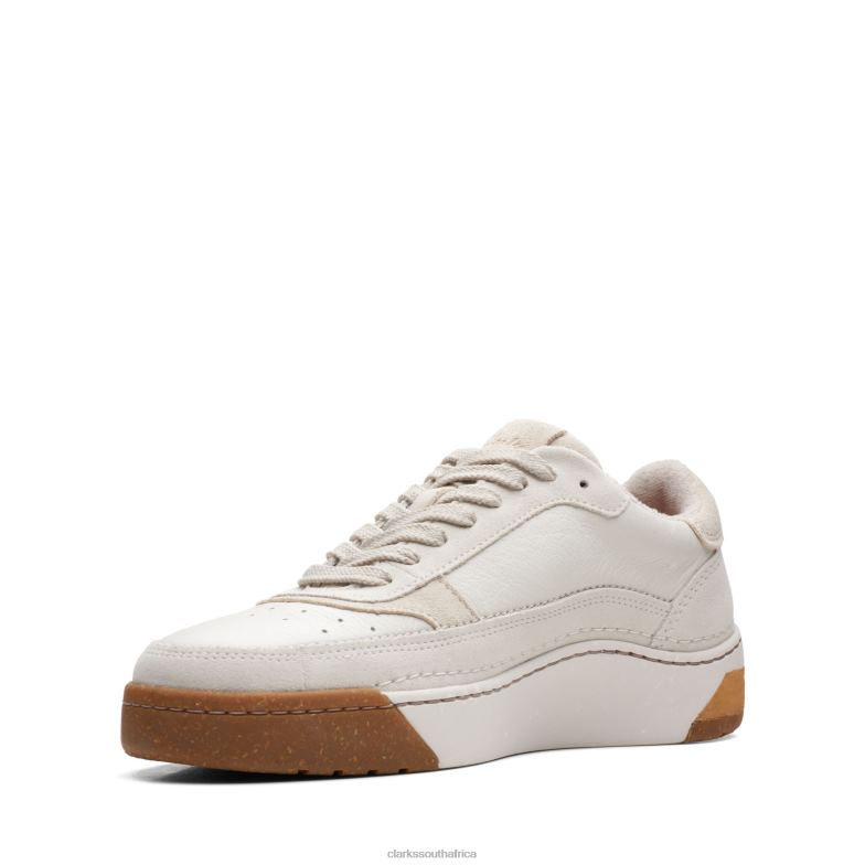 Clarks White Combi Craftcourtlace 840403569 Men Clarks White Combi