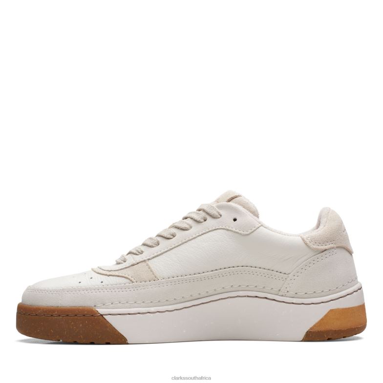 Clarks White Combi Craftcourtlace 840403569 Men Clarks White Combi