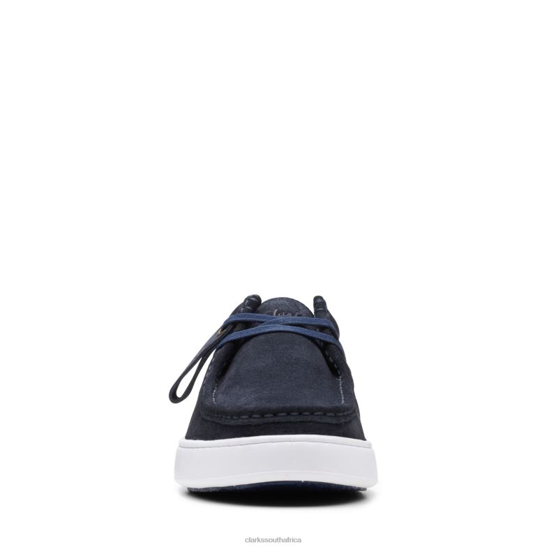 Court Lite Wally Navy Suede Clarks 840403766 Men Clarks Navy Suede