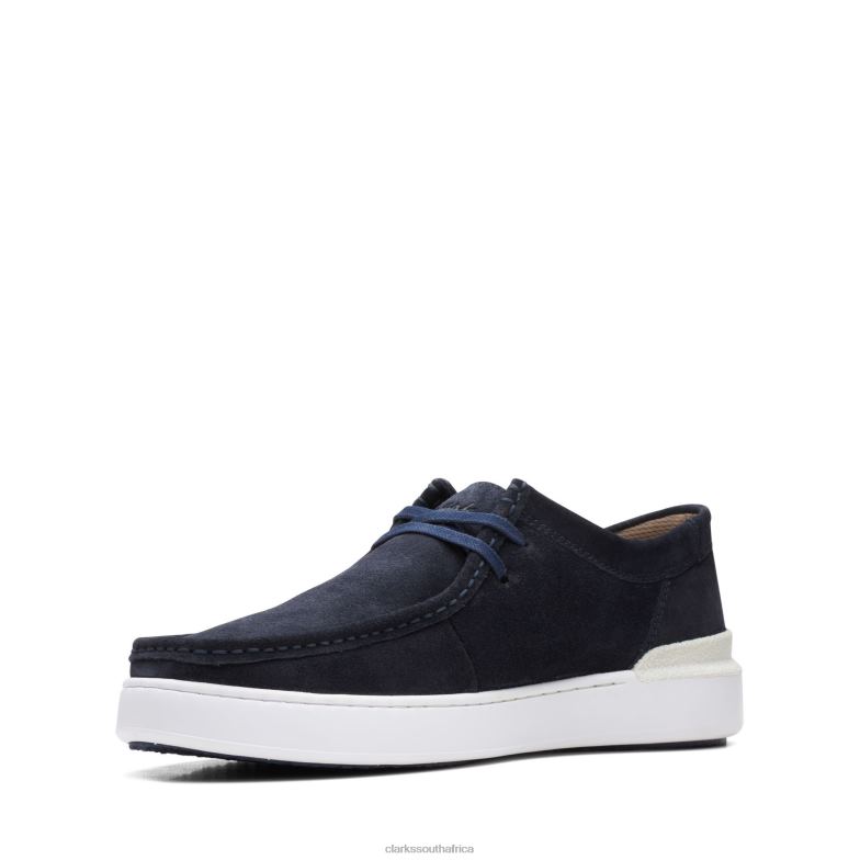 Court Lite Wally Navy Suede Clarks 840403766 Men Clarks Navy Suede