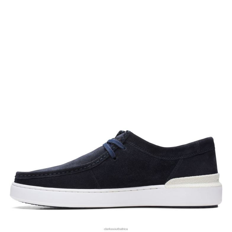 Court Lite Wally Navy Suede Clarks 840403766 Men Clarks Navy Suede