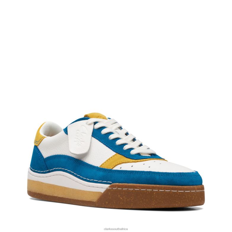 Craftcourtlace Clarks Teal Combi 840403527 Men Clarks Teal Combi