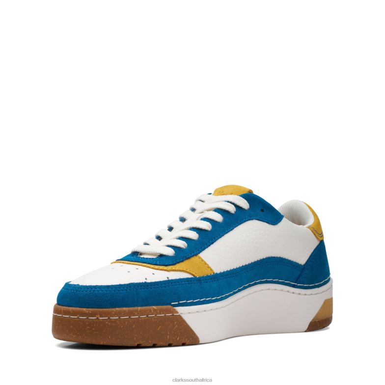 Craftcourtlace Clarks Teal Combi 840403527 Men Clarks Teal Combi