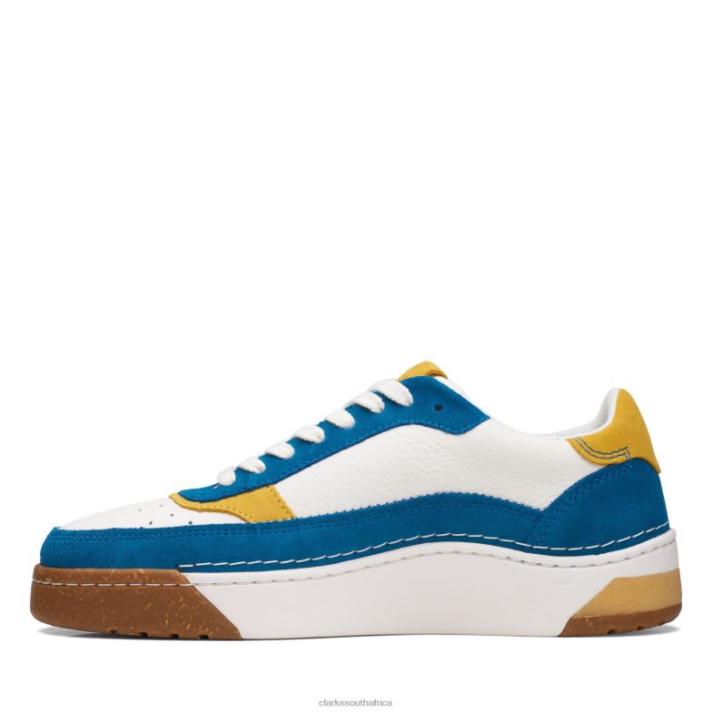 Craftcourtlace Clarks Teal Combi 840403527 Men Clarks Teal Combi