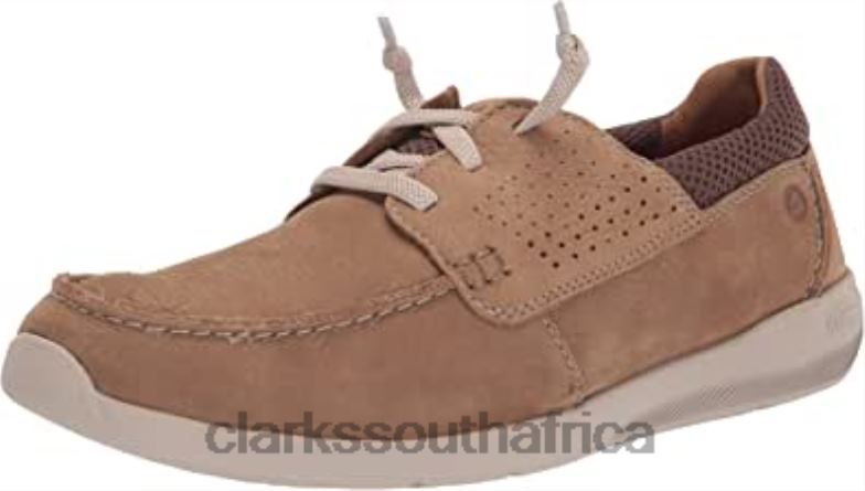 Dark Sand Nubuck Clarks Men's Gorwmoc Sneaker 840401992 Men Clarks Dark Sand Nubuck