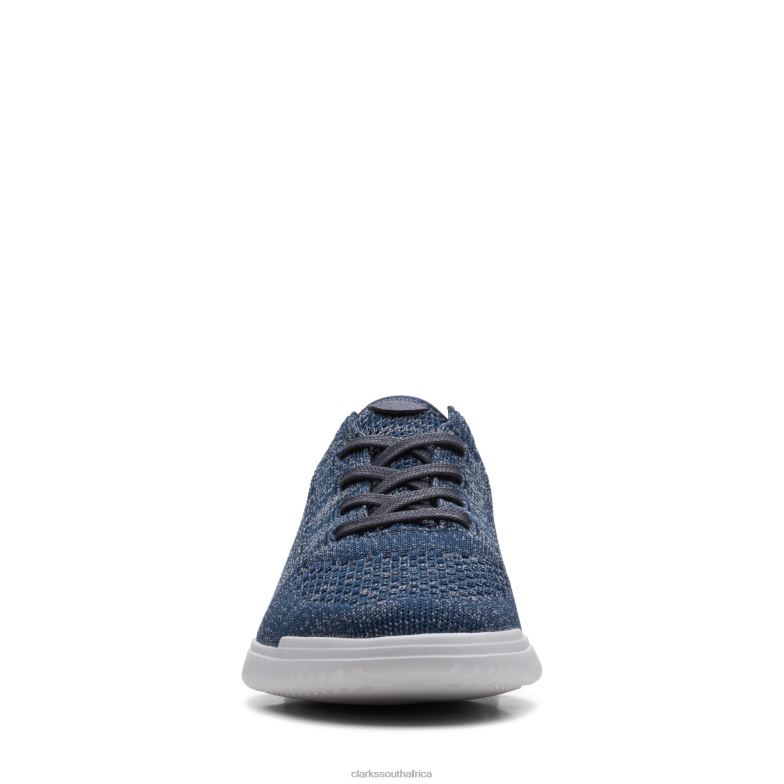 Donaway Knit Clarks Navy Knit 840403685 Men Clarks Navy Knit