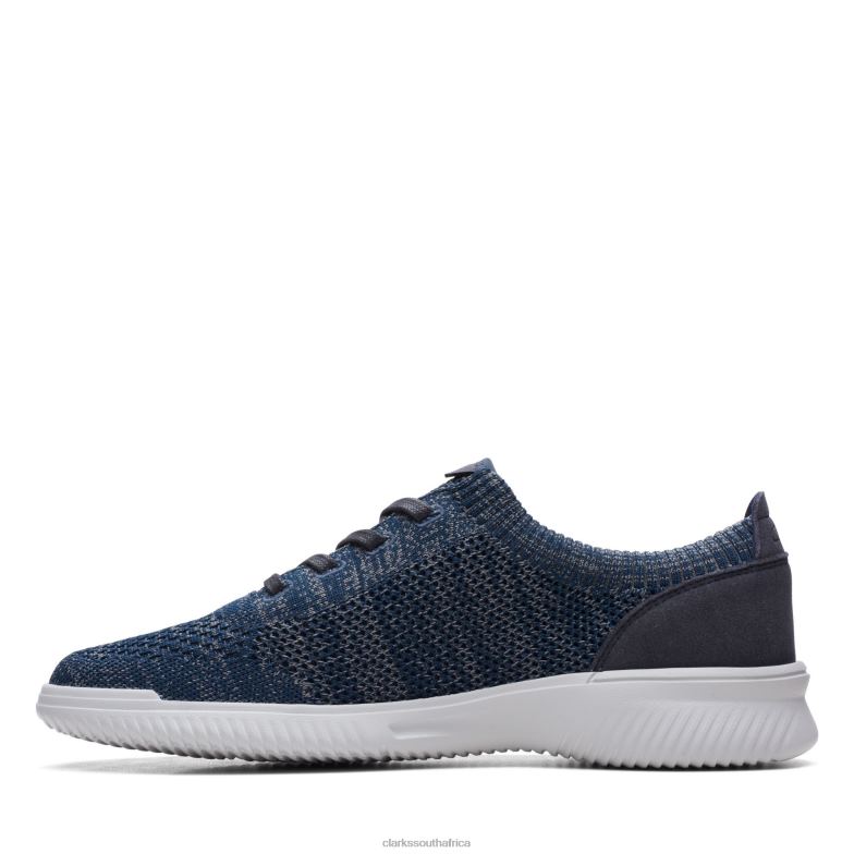 Donaway Knit Clarks Navy Knit 840403685 Men Clarks Navy Knit