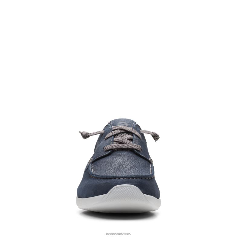 Gorwmoc Clarks Navy Nubuck 840403455 Men Clarks Navy Nubuck