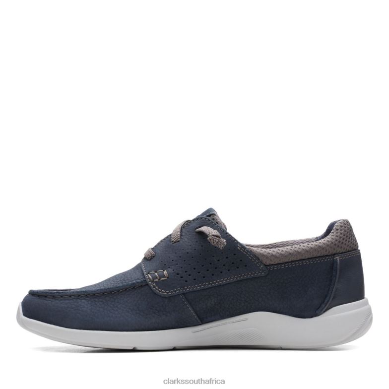 Gorwmoc Clarks Navy Nubuck 840403455 Men Clarks Navy Nubuck