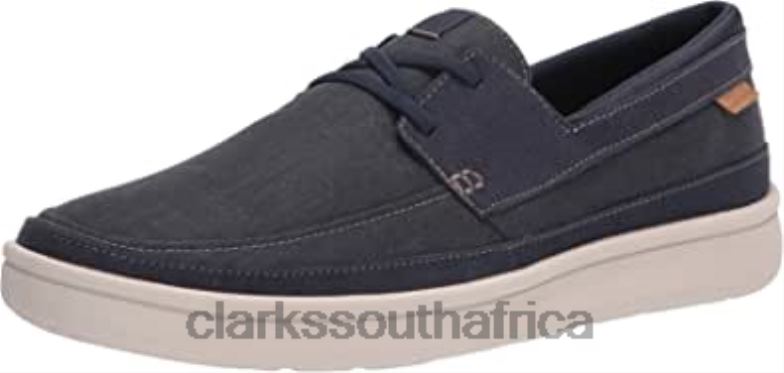 Men's Cantal Lace Sneaker Clarks Blue 840402623 Men Clarks Blue