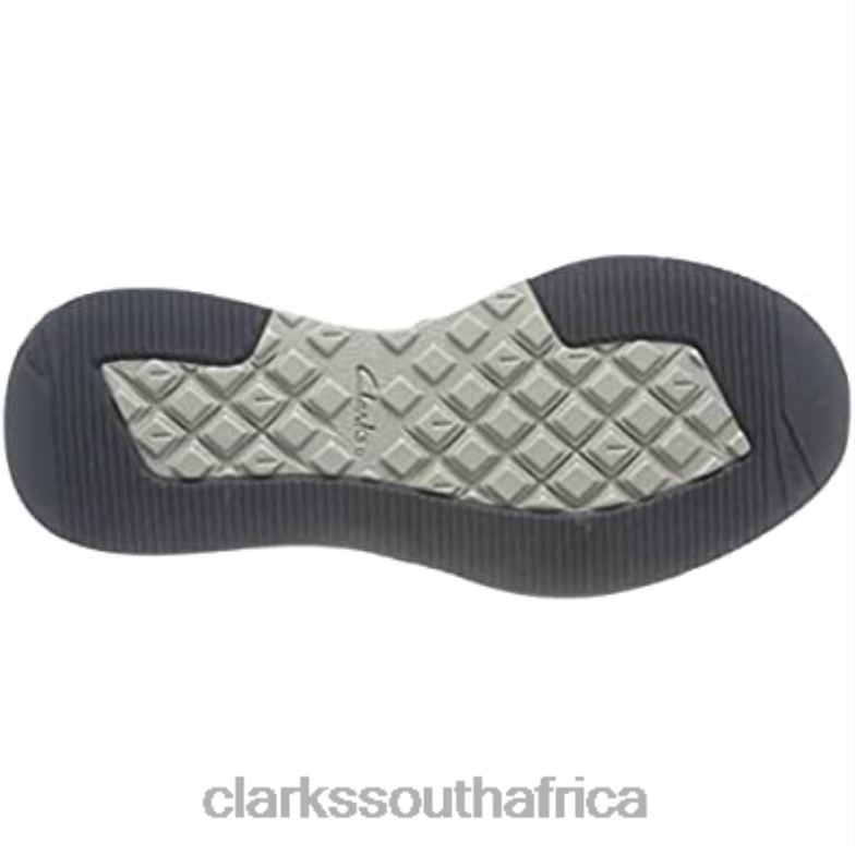 Men's Davis Low Sneaker Clarks Grey Combi 84040437 Men Clarks Grey Combi