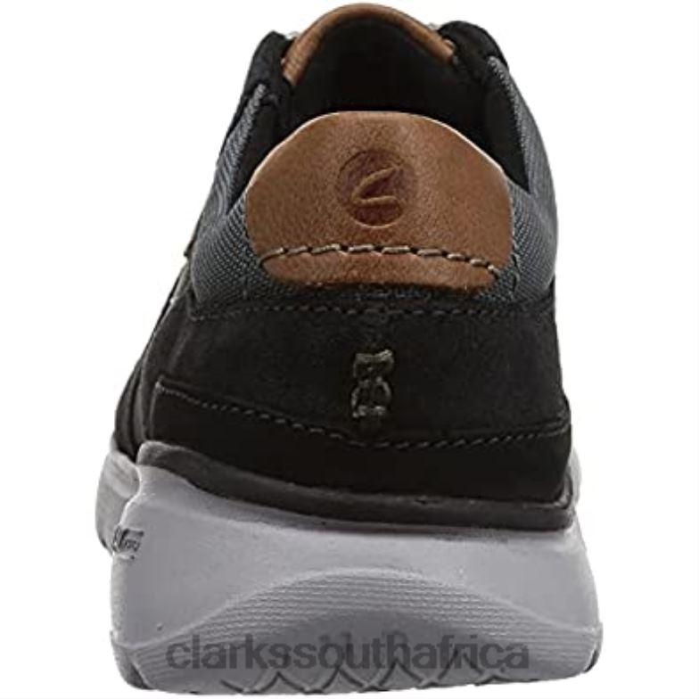Men's Gaskill Vibe Sneaker Black Combi Clarks 840402278 Men Clarks