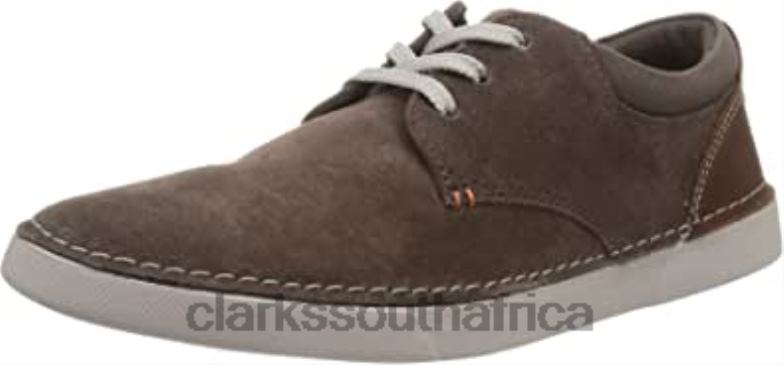 Men's Gereld Lace Sneaker Taupe Suede Clarks 840402150 Men Clarks Taupe Suede