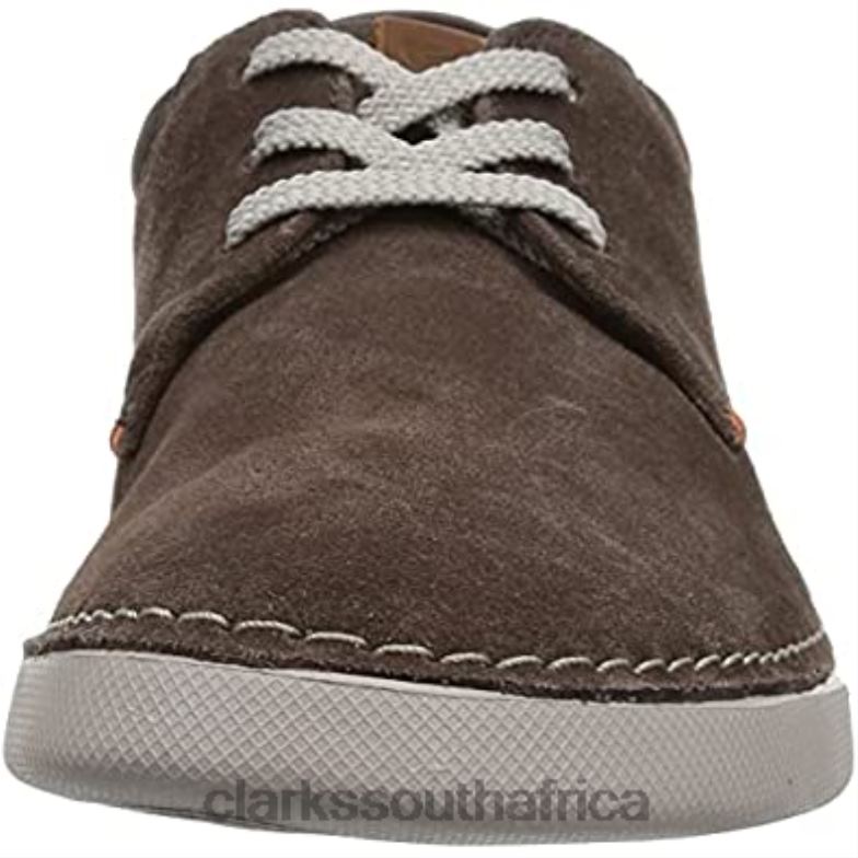 Men's Gereld Lace Sneaker Taupe Suede Clarks 840402150 Men Clarks Taupe Suede