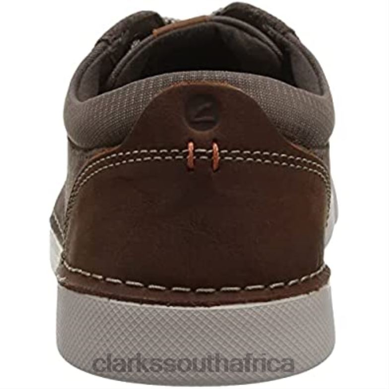 Men's Gereld Lace Sneaker Taupe Suede Clarks 840402150 Men Clarks Taupe Suede