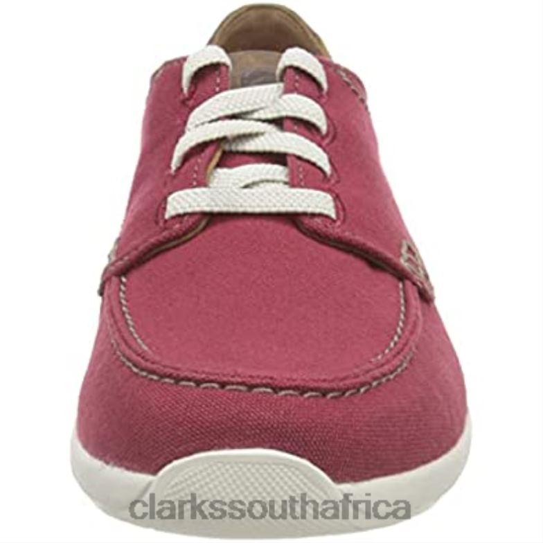 Men's Gorwlace Sneaker Clarks Brick Red 840401591 Men Clarks Brick Red
