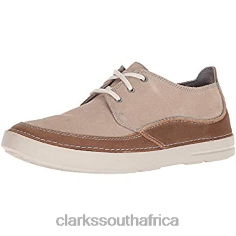 Men's Gosler Edge Sneaker Sand Suede Clarks 84040406 Men Clarks Sand Suede