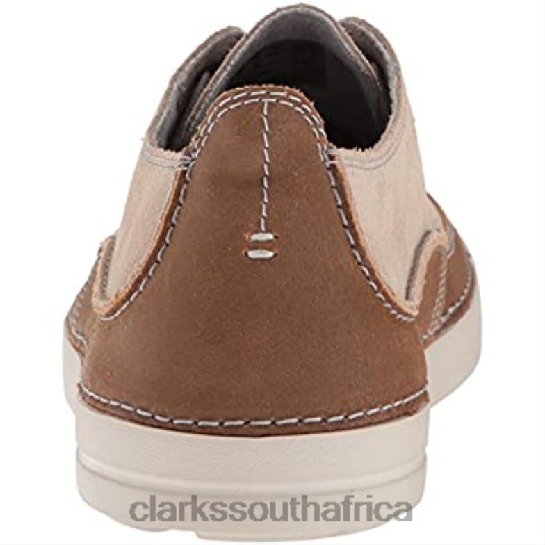 Men's Gosler Edge Sneaker Sand Suede Clarks 84040406 Men Clarks Sand Suede