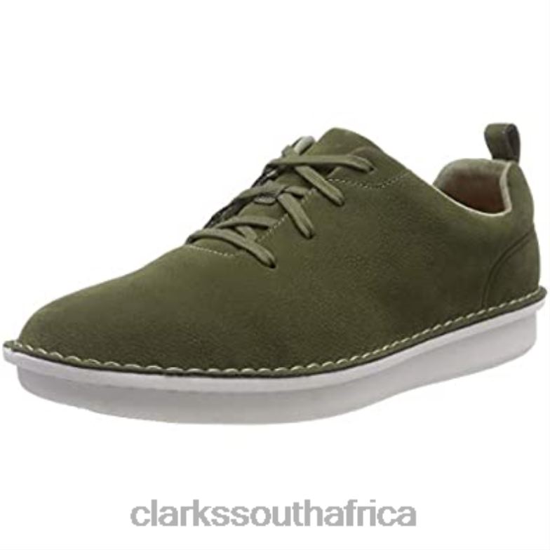 Men's Step Welt Free Sneaker Clarks Green Khaki Khaki 840402207 Men Clarks Green Khaki Khaki