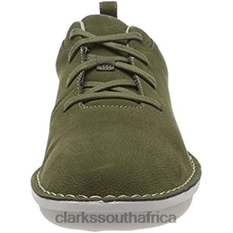 Men's Step Welt Free Sneaker Clarks Green Khaki Khaki 840402207 Men Clarks Green Khaki Khaki