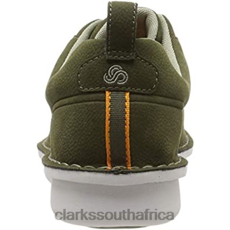 Men's Step Welt Free Sneaker Clarks Green Khaki Khaki 840402207 Men Clarks Green Khaki Khaki