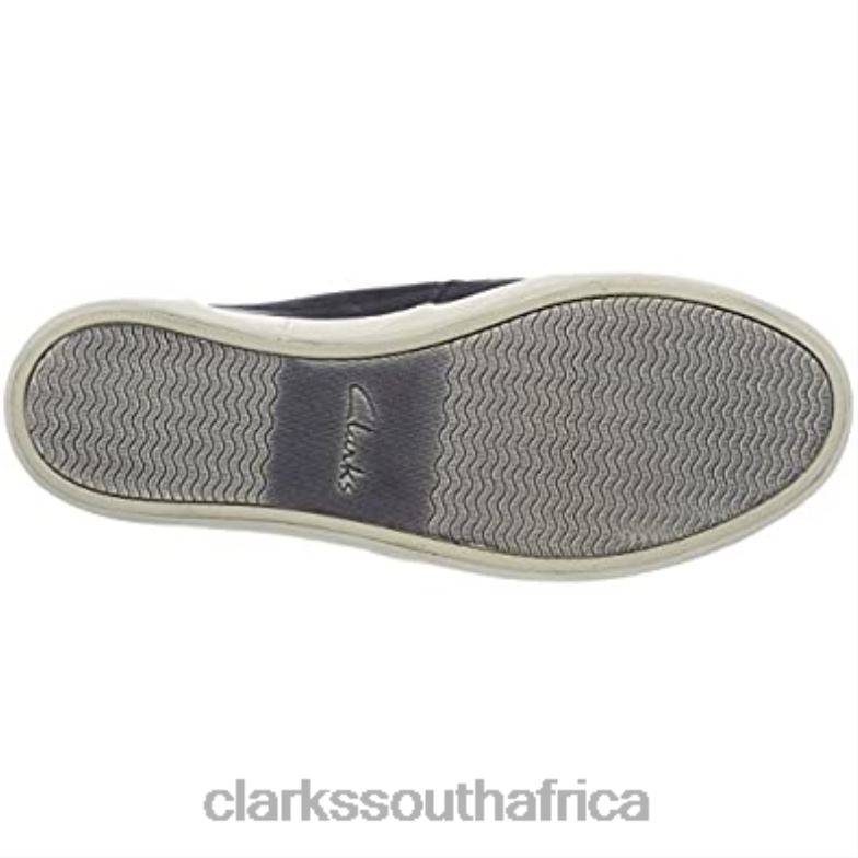 Men's Torbay Rand Low-Top Sneakers Blue Blue Suede Clarks 840402550 Men Clarks Blue Suede