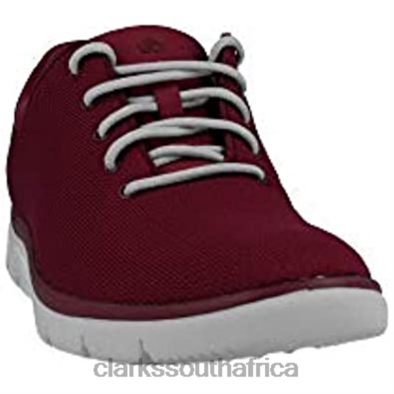 Red Men's Tunsil Ace Sneaker Clarks 8404012 Men Clarks Red