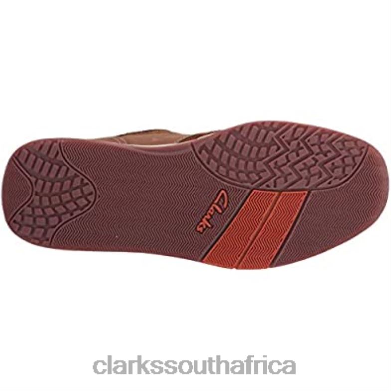 Tan Nubuck Clarks Men's Langton Lane Sneaker 840402931 Men Clarks