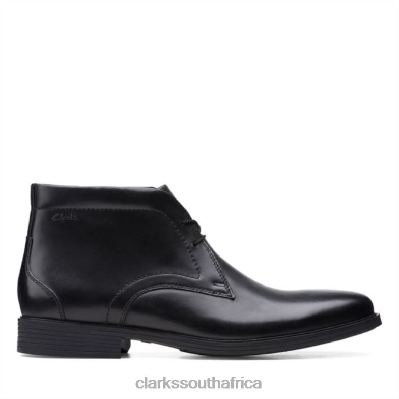 Black Clarks Whiddon Mid Black 840406736 Men Clarks Black