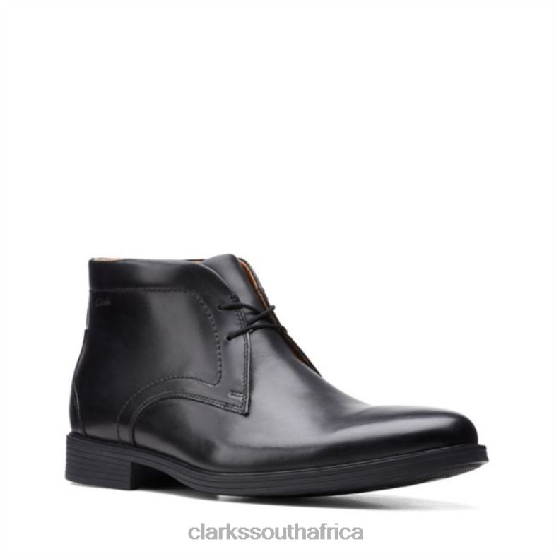 Black Clarks Whiddon Mid Black 840406736 Men Clarks Black