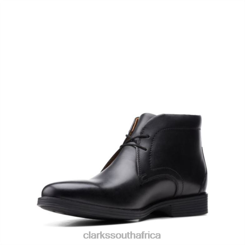 Black Clarks Whiddon Mid Black 840406736 Men Clarks Black