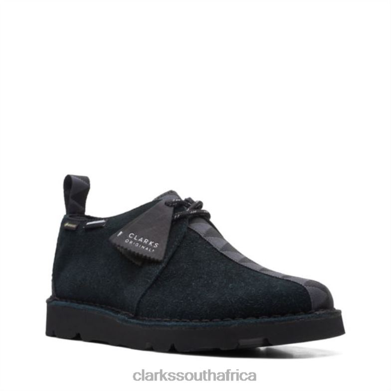 Black Combi Suede Clarks Desert Trek Gore-Tex Black Combi Suede 840406811 Men Clarks Black Combi Suede