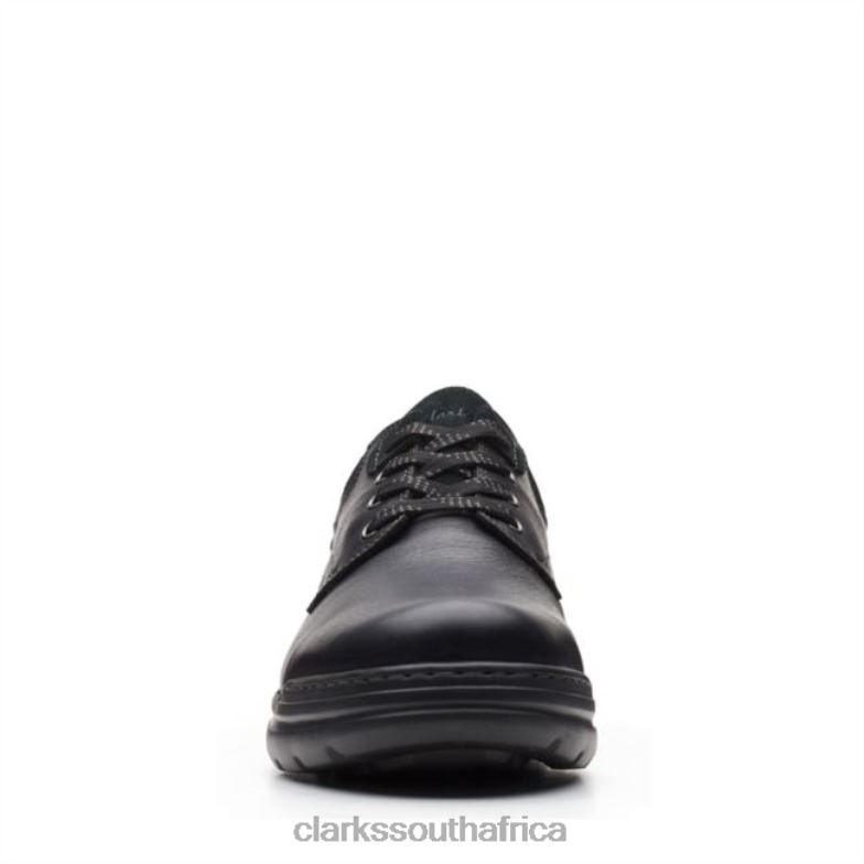 Clarks Black Leather Rockie2 Lo Gtx Black Leather 840405473 Men Clarks Black Leather